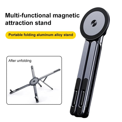 3-in-1 Magnetic Phone Stand & Selfie Tripod