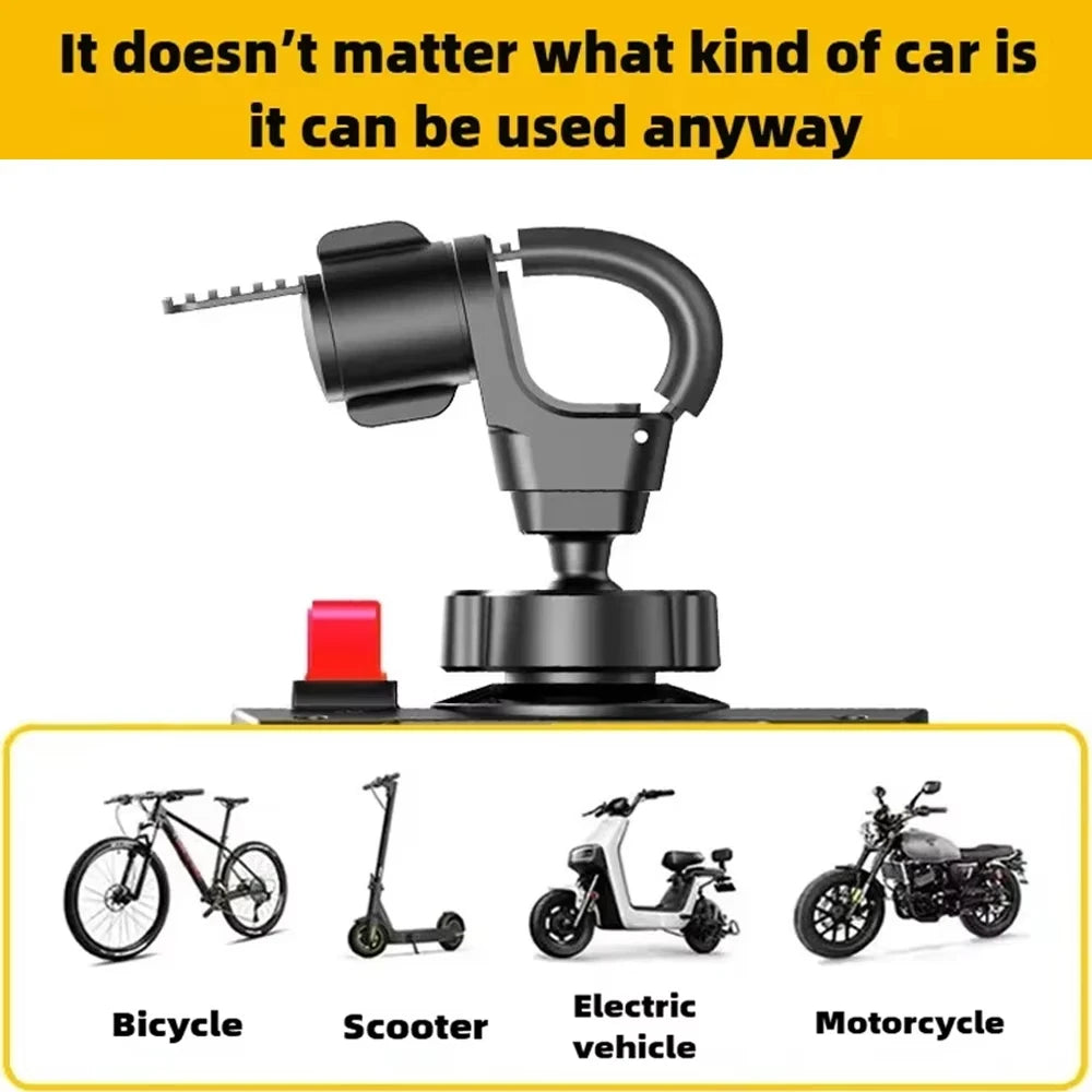360 Degree adjustable motorcycle and bike phone mount.