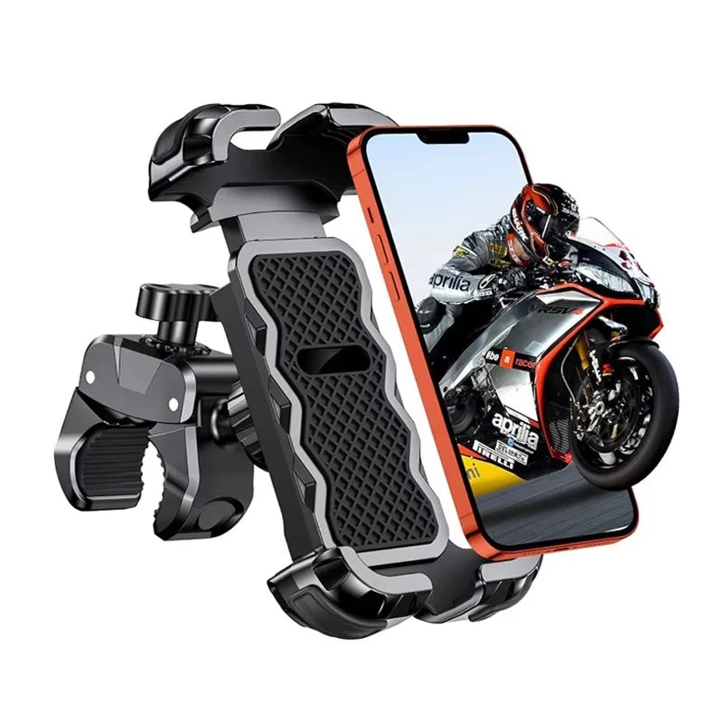 360 Degree adjustable motorcycle and bike phone mount.